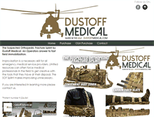 Tablet Screenshot of dustoffmedical.com